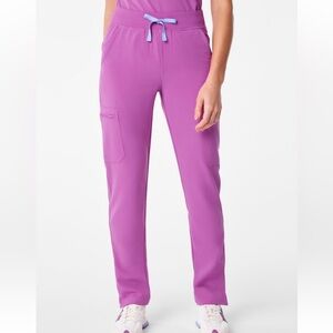 Figs Yola Skinny High Waisted Pant Light Purple
